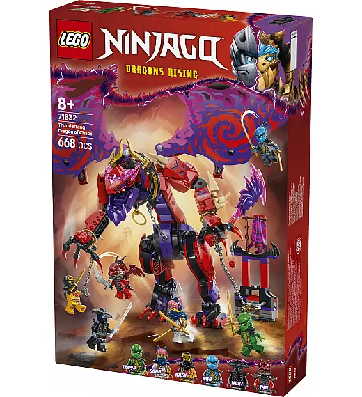 Kocke Ninjago Zmaj kaosa Thunderfang 71832 Lego
