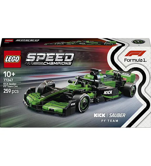 Kocke Speed Champions Dirkalni avtomobil KICK Sauber F1® Team C44 77247 Lego