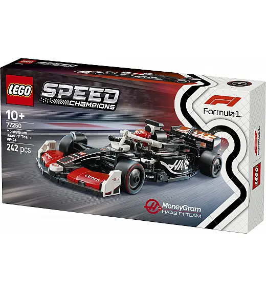 Kocke Speed Champions Dirkalni avtomobil MoneyGram Haas F1® Team VF-24 77250 Lego