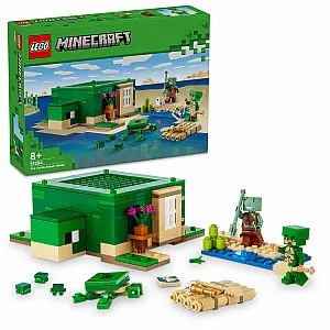 Kocke Minecraft Želvja hiška na plaži 21254