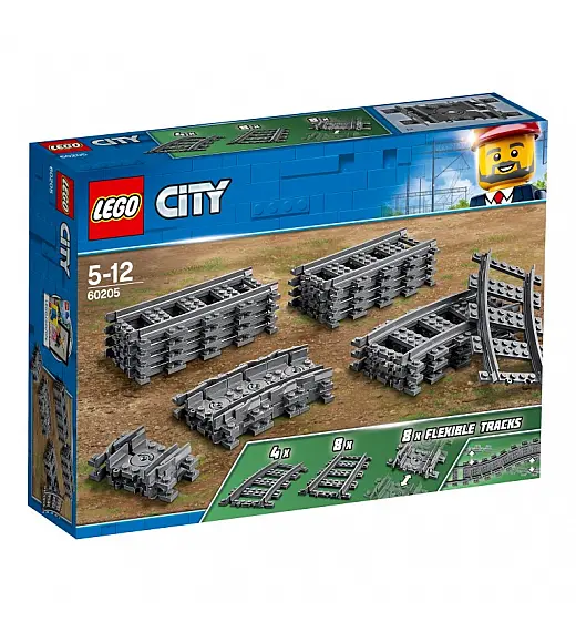 Kocke City Tračnice 60205 Lego