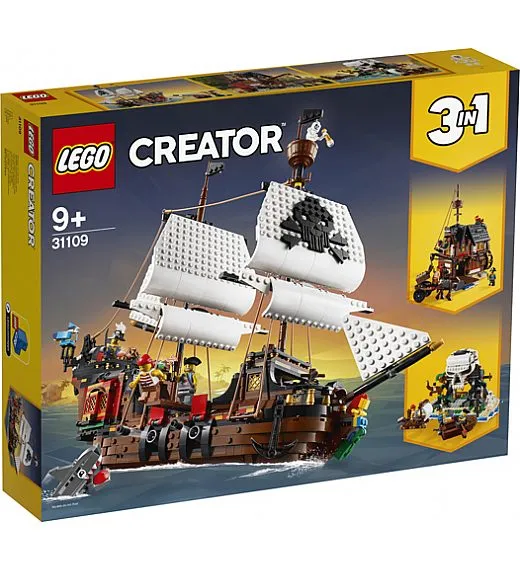 Kocke Creator Piratska ladja 31109 Lego