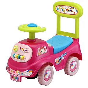 Free 2 Move poganjalec z rožicami roza 18271