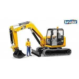 Bruder Cat mini bager + delavec 02466