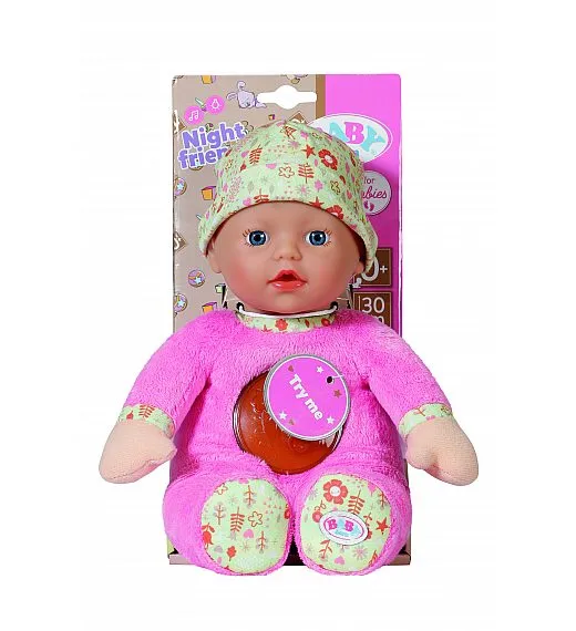 Zapf Baby Born Nightfriends mekana beba, 30 cm Zapf Baby Born