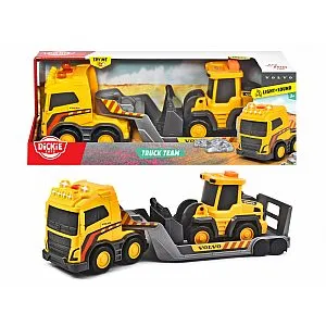 Dickie Volvo radni kamion s prikolicom za stroj 32 cm