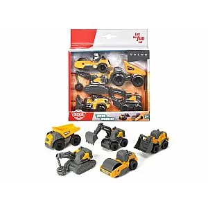 Dickie Volvo građevinsko vozilo od 5 dijelova, 10 cm