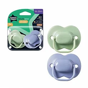 Tommee Tippee tolažilna duda - lateks , cherry, 18-36m, 2/1 433534