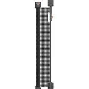 FreeON varnostna ograja Sigma zložljiva Black 81965