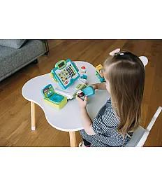 Free 2 Play Blagajna  z mikrofonom, tehtnico, čitalcem in dodatki