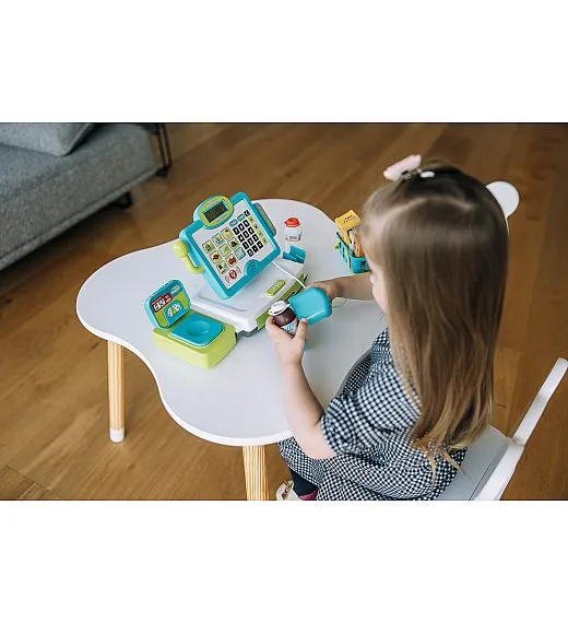 Free 2 Play Blagajna  z mikrofonom, tehtnico, čitalcem in dodatki Free 2 Play