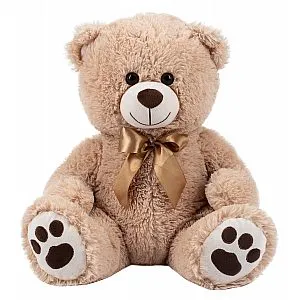 Free 2 Play plišasti medved Cuddly, 38 cm, rjav