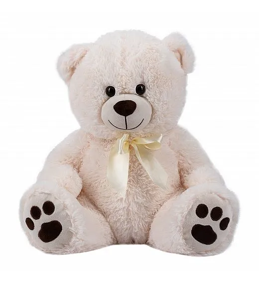 Free 2 Play plišasti medved Cuddly, 38 cm, beli Free 2 Play