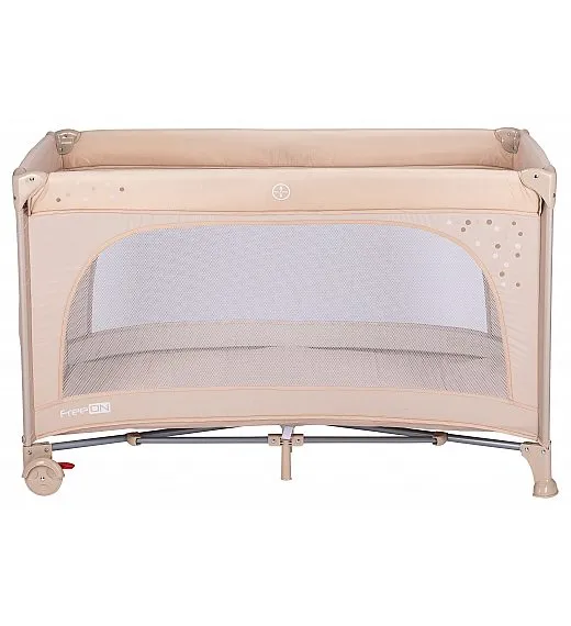 FreeON prenosna postelja Nook z odprtino beige FreeON