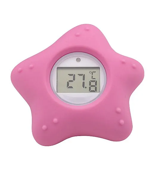 FreeON termometer za vodo digitalni Starfish pink 82931 FreeON