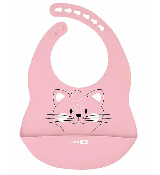 FreeON silikonska maramica Kitty pink 85352 FreeON