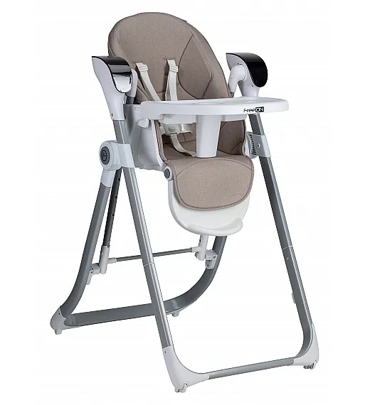 FreeON stol za hranjenje 2v1 Oli Deluxe beige 82443 FreeON