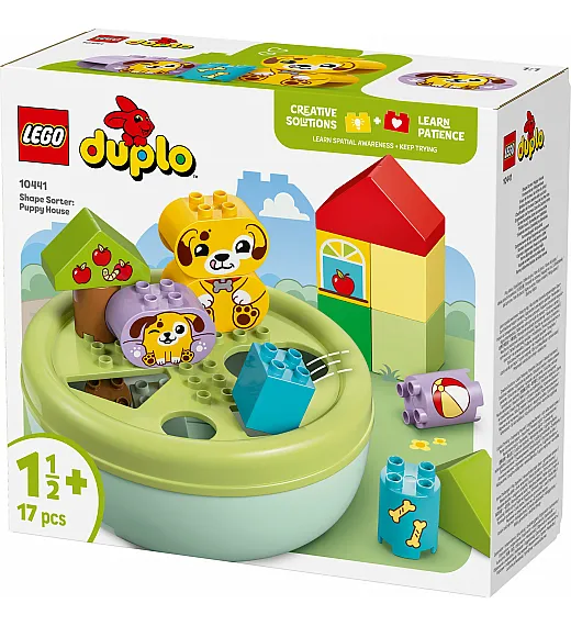 Kocke Duplo Prepoznavanje oblika: kućica za psiće 10441 Lego