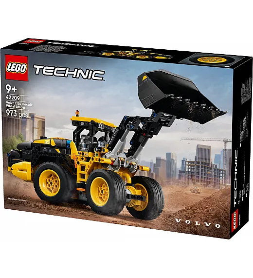 Kocke Technic Nakladalnik s kolesi Volvo L120 Electric 42209 Lego