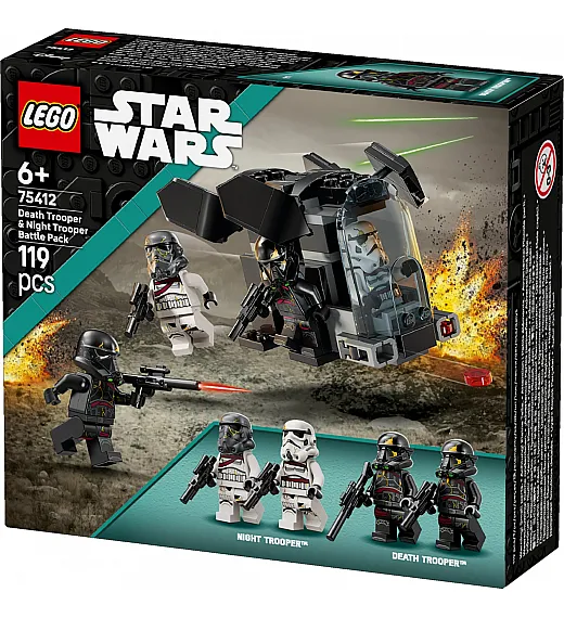 Lego® Star Wars™ 75412 Bojni paket elitni jurišnik in nočni bojevnik Lego