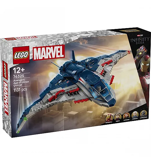 Lego® Super Heroes 76325 Maščevalci: Ultronova doba Quinreaktivec Lego
