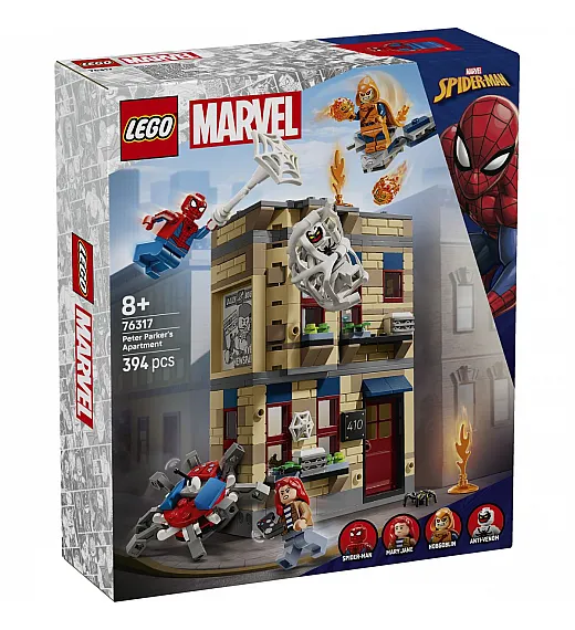 Lego® Super Heroes 76317 Stanovanje Petra Parkerja Lego
