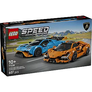 Lego® Speed Champions 77238 Lamborghini Revuelto in Huracán STO