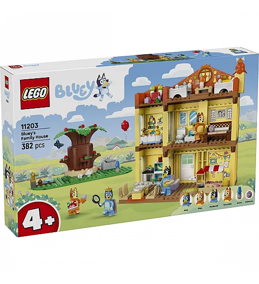 Bluey lego kockice - Blueyina obiteljska kuća 11203 set Lego