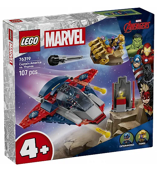 Lego® Super Heroes 76319 Stotnik Amerika proti Thanosu Lego