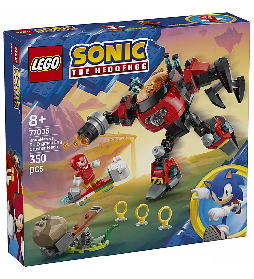 Kocke Sonic Knuckles ili Dr. Eggman i robot Egg Crusher 77005 Lego