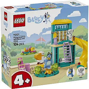 Kocke Bluey i Chloe na zabavnom igralištu 11201