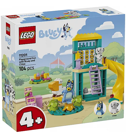 Kocke Bluey i Chloe na zabavnom igralištu 11201 Lego