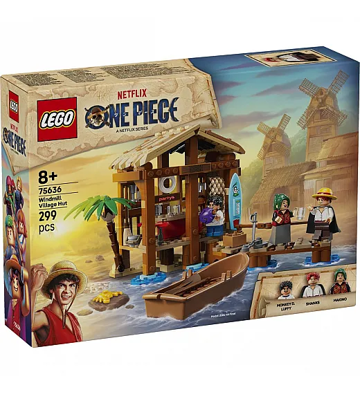 Kocke One piece Koliba u Selu Vjetrenjača 75636 Lego