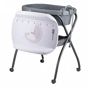 FreeON stojalo z banjico Swan in s previjalno podlogo grey 85789