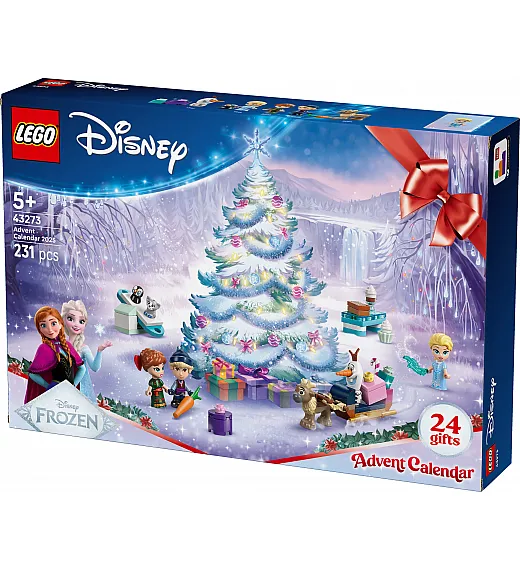 Lego kocke Disney Princess Adventni koledar 2025 43273 Lego