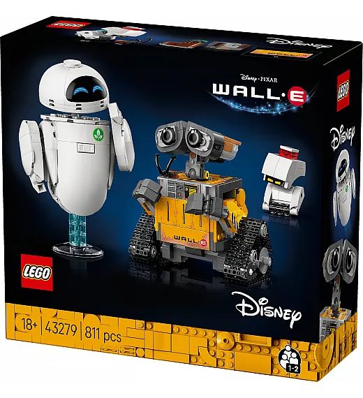 Lego kocke Disney Pixar WALL-E in EVE 43279 Lego