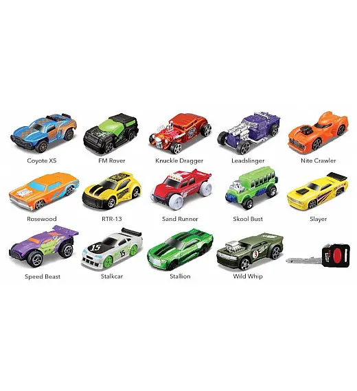 MAISTO 1:64 automobil s ključem za ispaljivanje 15101