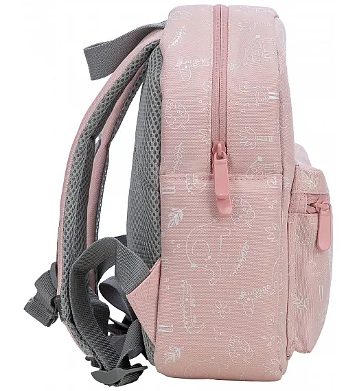 FREEON nelicencirani ruksak za vrtić Small animals dusty pink