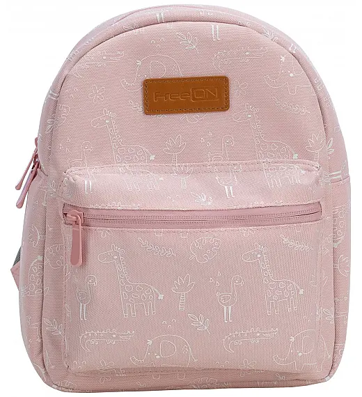 FREEON nelicencirani ruksak za vrtić Small animals dusty pink