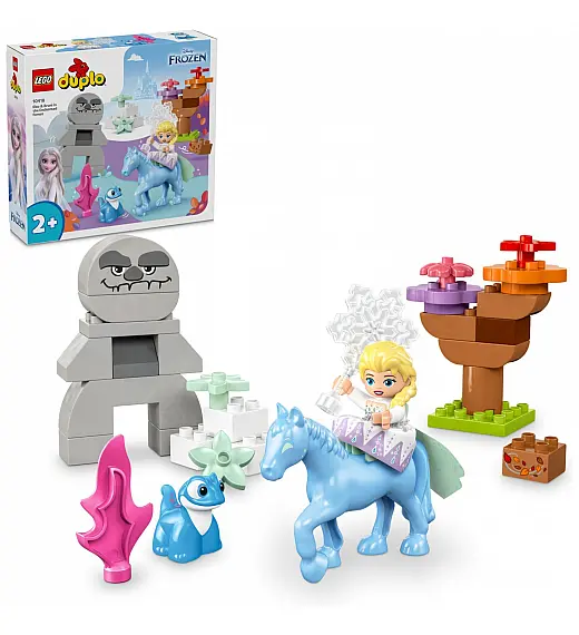 Lego kocke Duplo Elza i Bruni u začaranoj šumi 10418