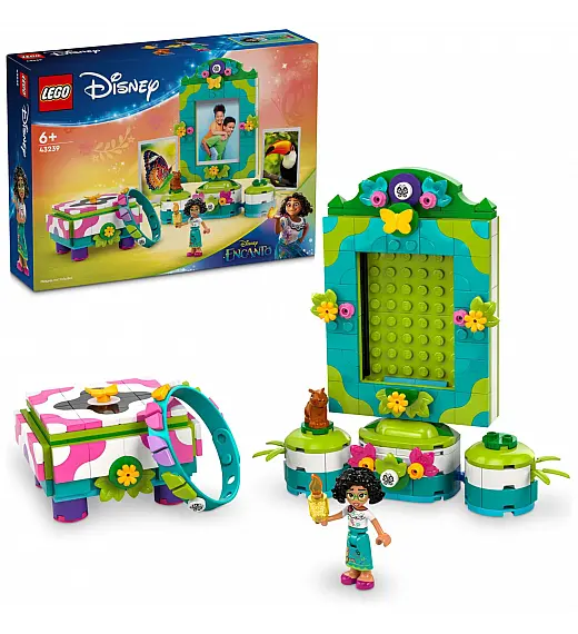 Lego kocke Disney Mirabelin okvir za slike i kutija za nakit 43239