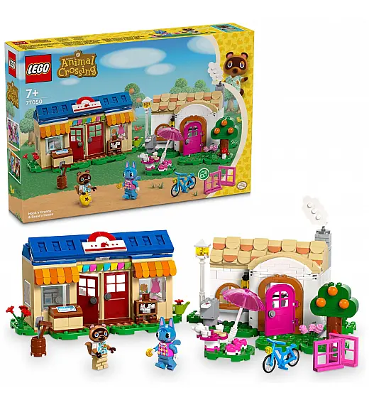 Lego kocke Animal Crossing Nook's Cranny i Rosie u kuću 77050