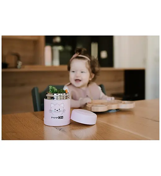 Termo posuda 350 ml maca pink FreeON