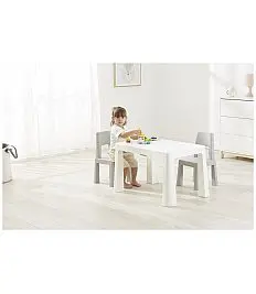 FreeON mizica in dva stola Neo siva FreeON mizica in dva stola Neo siva