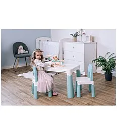 FreeON mizica in dva stola Neo zelena FreeON mizica in dva stola Neo zelena