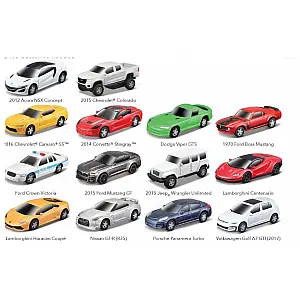 MAISTO 1: 64 metalni pull back automobil 15395