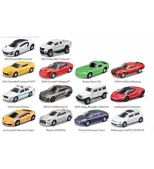 MAISTO 1: 64 metalni pull back automobil 15395 Maisto