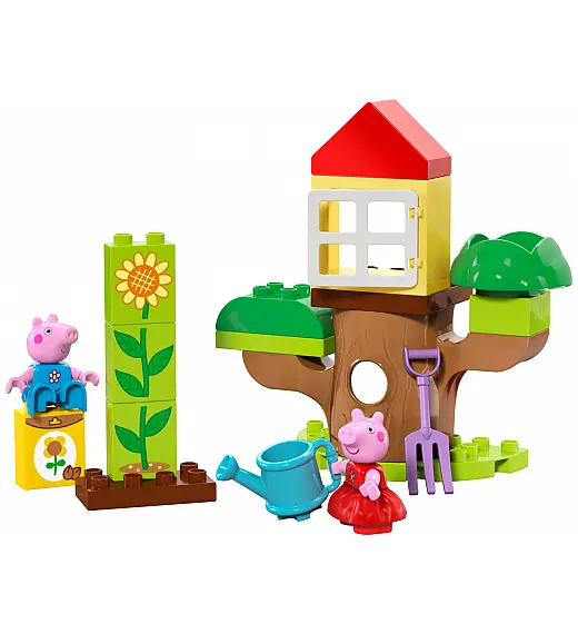 Lego kocke Duplo Vrt i kućica na drvetu Peppe Praščić 10431 Lego