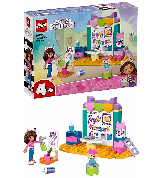 Lego kocke Gabby's Dollhouse Kreativni rad s Bebom Kroj 10795 Lego