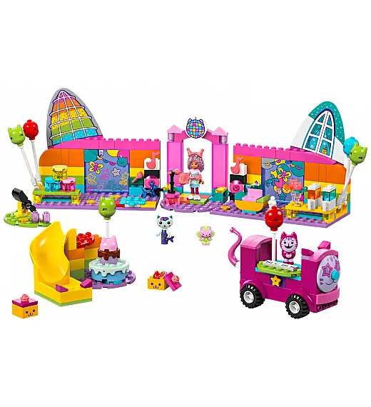 Lego kocke Gabby's Dollhouse Gabina Soba Zabave 10797 Lego